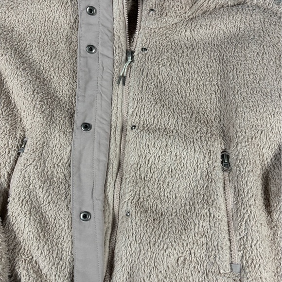 Vuori Women’s Cozy Sherpa Jacket Umber Pink Fleece Full Zip Sz M - Picture 6 of 12